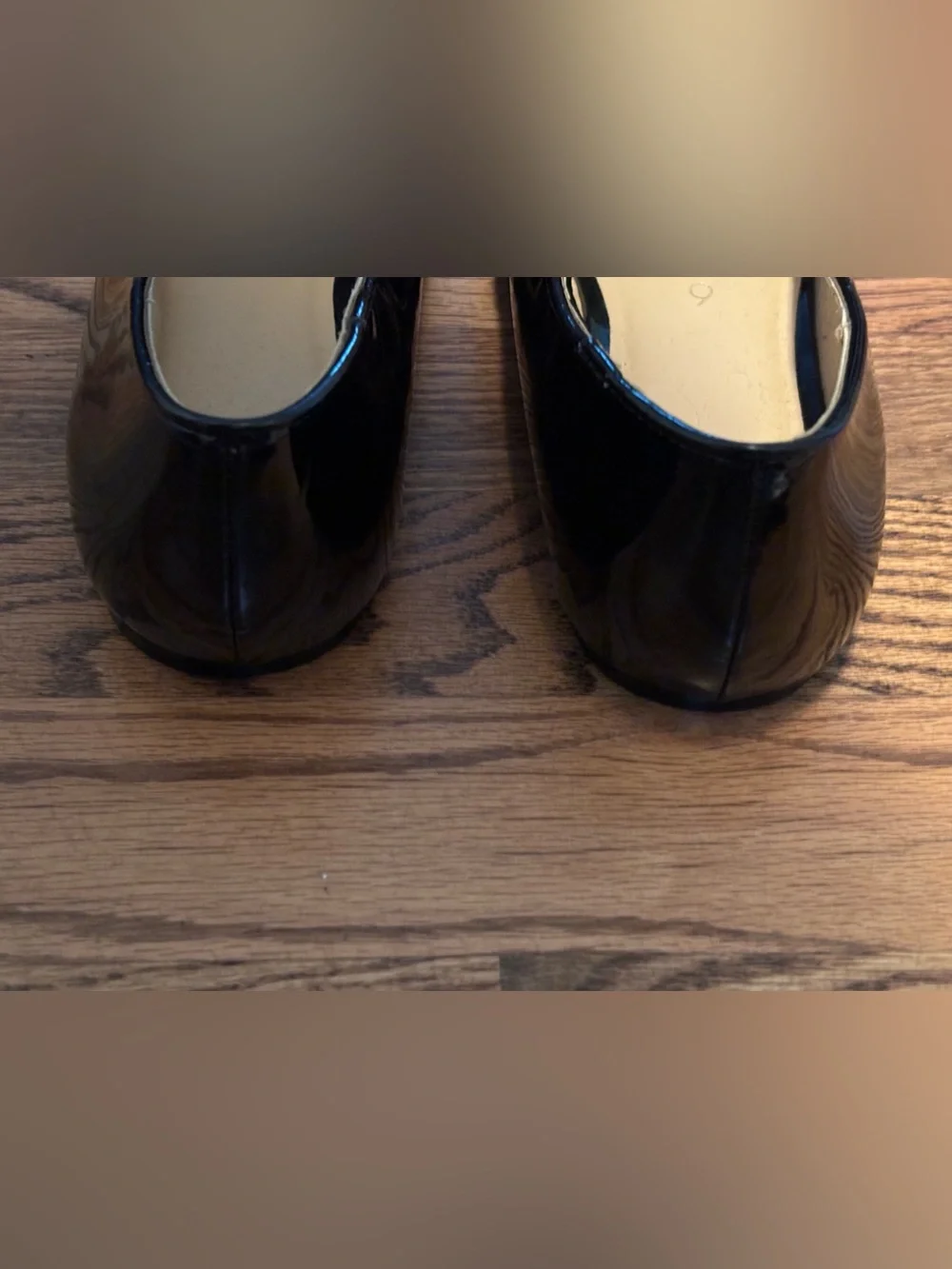 Joe Fresh Black Patent Jeweled Loafers 9